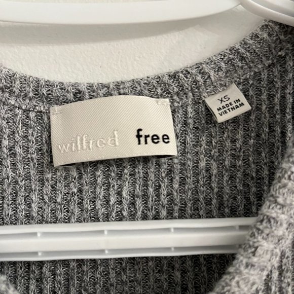 Wilfred Free - Grey Tank Top - xs - Picture 3 of 6